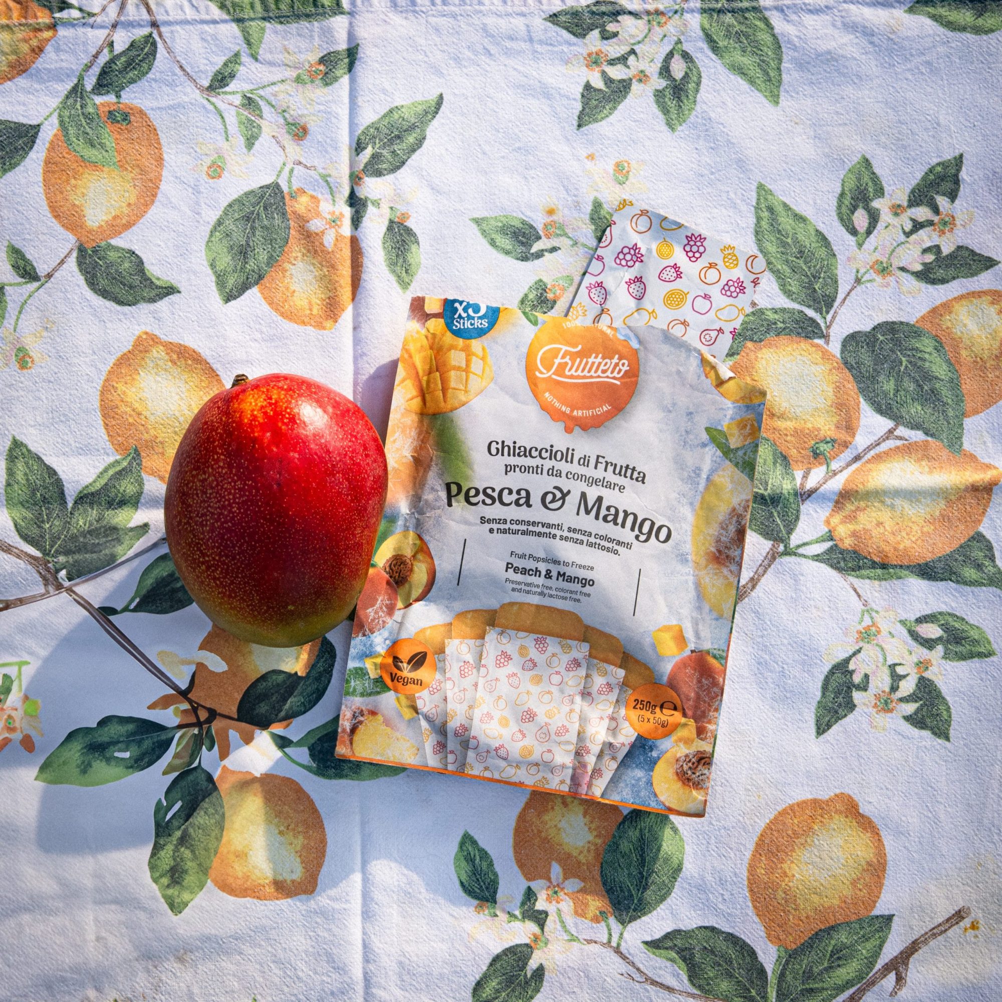 Alternative view of Ghiaccioli 250g gusto Pesca e Mango