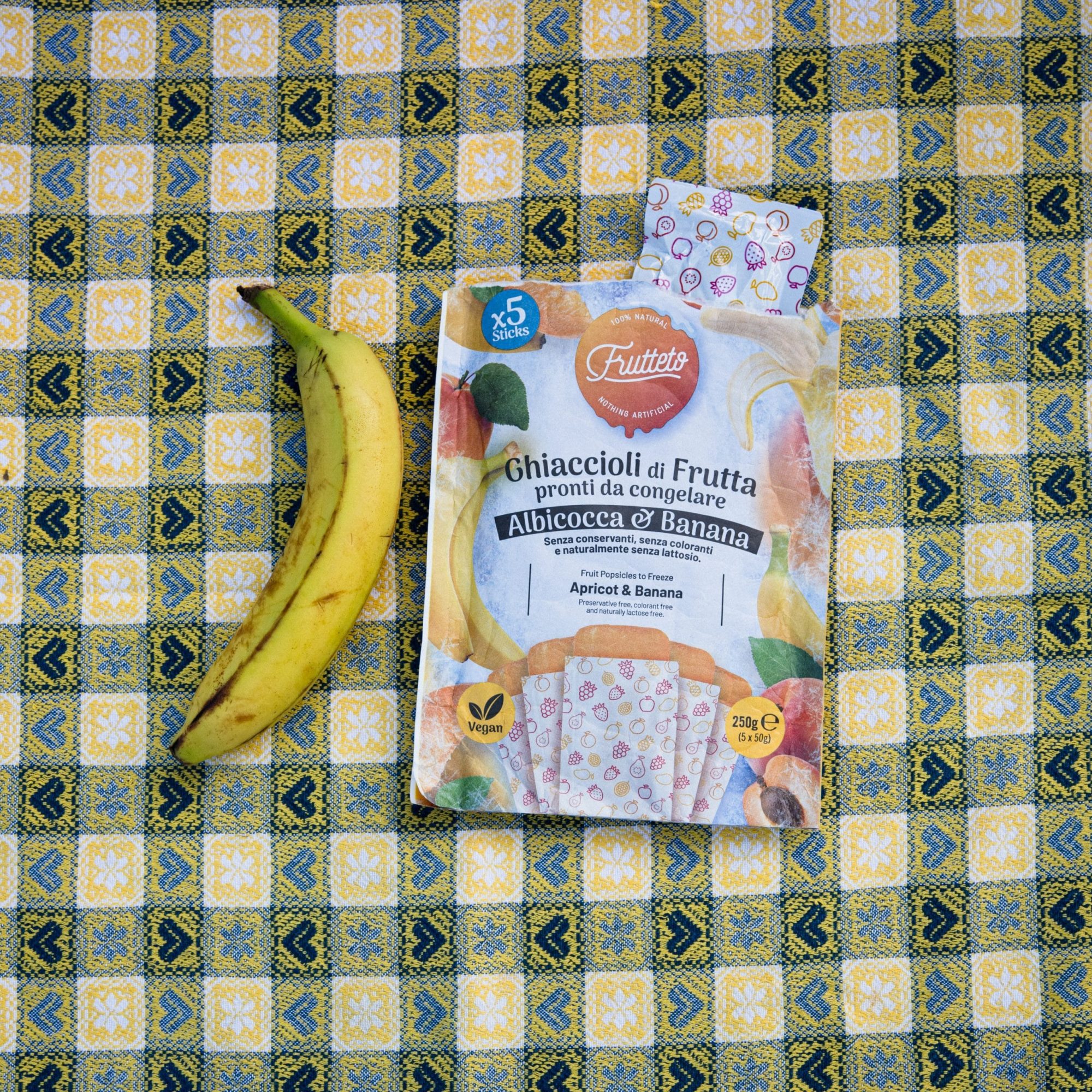 Alternative view of Ghiaccioli 250g gusto Albicocca e Banana